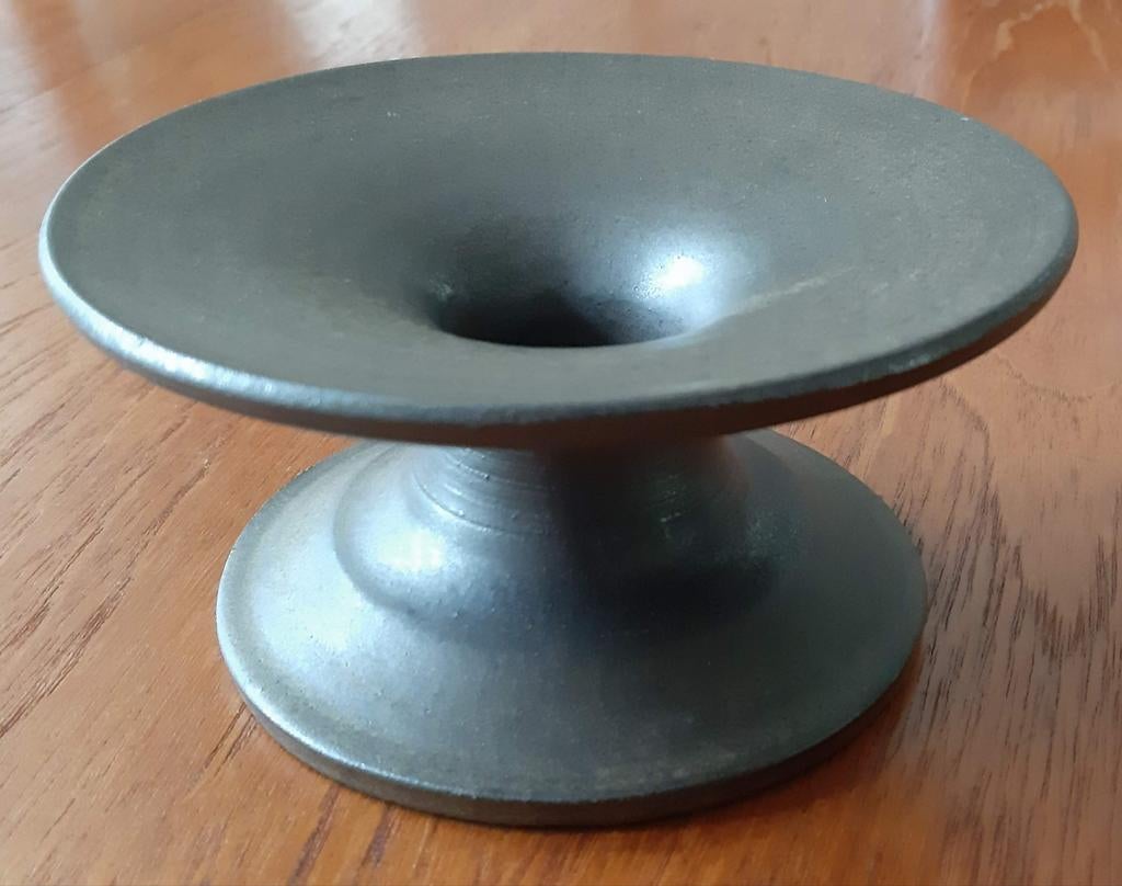 Keramieken kaarsen standaard vintage potterie Jan de Graaf, Ophalen of Verzenden