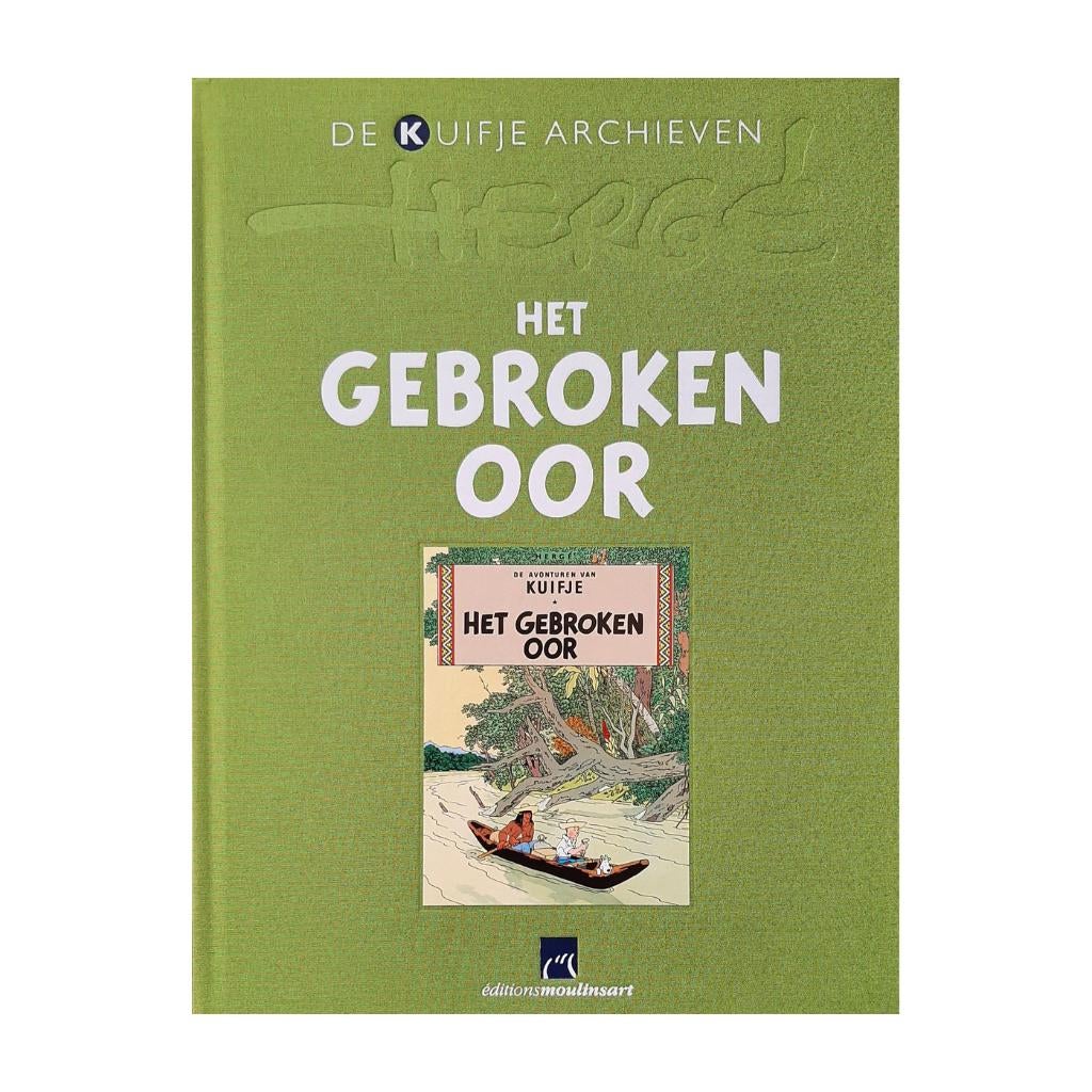 Kuifje - De Kuifje Archieven - 6 - Het gebroken oor - HC, Eén stripboek, Nieuw, Ophalen of Verzenden, Hergé
