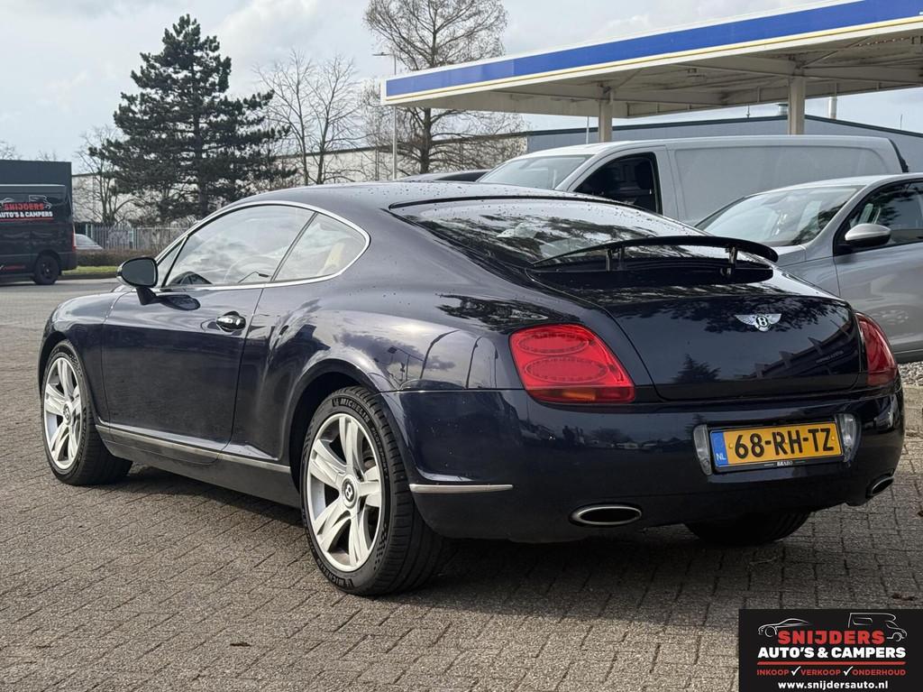 Bentley Continental GT 6.0 W12 in top staat uitstekend onder, Auto's, Bentley, Automaat, Gebruikt, Beige, 12 cilinders