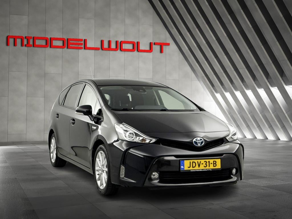 Toyota Prius+ Wagon 1.8 Executive SkyView 7-Pers/Pano-dak/Ca, Auto's, Toyota, Gebruikt, 4 cilinders, Zwart, Bedrijf