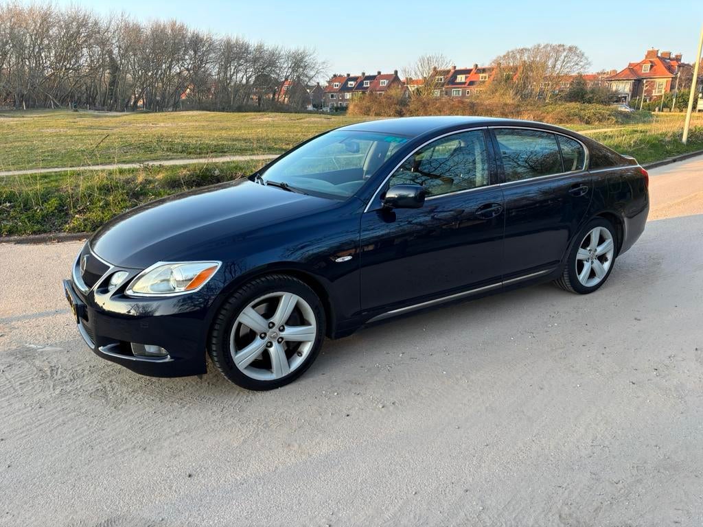 Lexus GS 300 3.0 AUT 2006 Blauw President Line, Auto's, Lexus, Automaat, Zwart, 2000 kg, Blauw