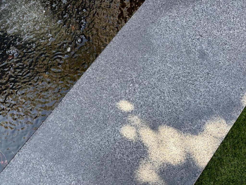 Vijverrand U-profiel 30x10x10 cm - Graniet, Tuin en Terras, Vijvers, Ophalen, Gebruikt