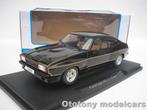 Ford Capri 3.0 MK2 X-Pack 1975 Zwart 1/18 MCG, Ophalen of Verzenden, Nieuw, Auto, Overige merken