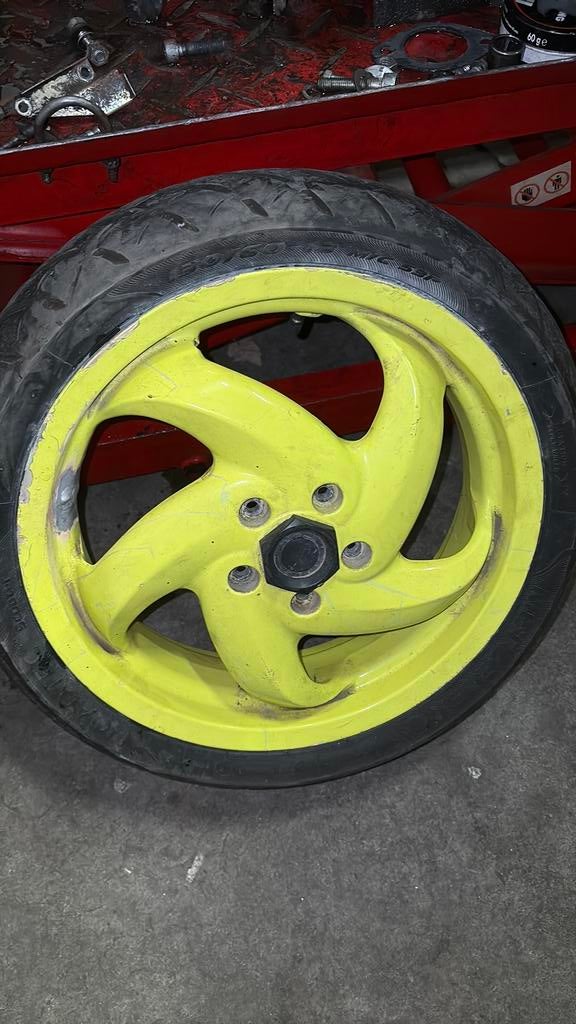 Gilera runner 125cc 180cc achtervelg dubbeldisc, Ophalen of Verzenden, Zo goed als nieuw, Overige typen, Piaggio