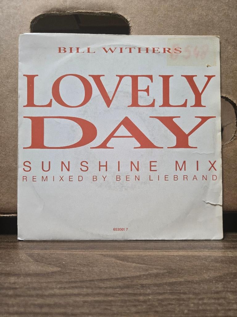 Bill Withers - Lovely day (mix by Ben Liebrand), 7 inch, Ophalen of Verzenden, Zo goed als nieuw, Pop