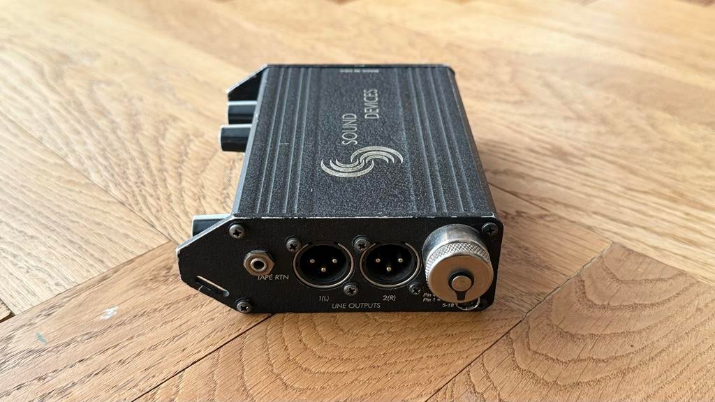 Sound Devices MixPre 2 Channel Field Mixer, Muziek en Instrumenten, Mengpanelen, Gebruikt, Minder dan 5 kanalen, Microfooningang