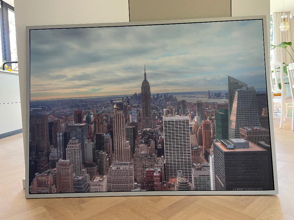 IKEA Vilshult - New York, Huis en Inrichting, Woonaccessoires | Schilderijen, Tekeningen en Foto's, Ophalen, 125 cm of meer, Zo goed als nieuw
