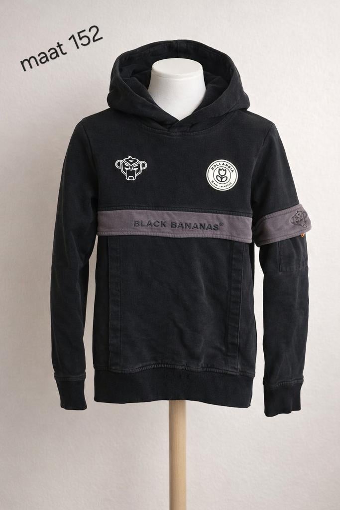 Black Bananas Hoody maat 152, Kinderen en Baby's, Trui of Vest, Ophalen of Verzenden, Zo goed als nieuw, Jongen