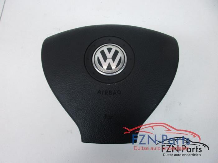 VW Golf 5 Touran Tiguan Caddy Stuurairbag ( Stuur Airbag ), Ophalen of Verzenden, Gebruikt