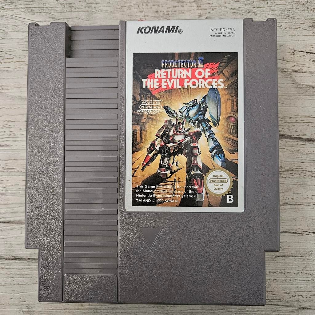 Probotector 2: Return of the Evil Forces NES -, Spelcomputers en Games, Games | Nintendo NES, Zo goed als nieuw, Avontuur en Actie