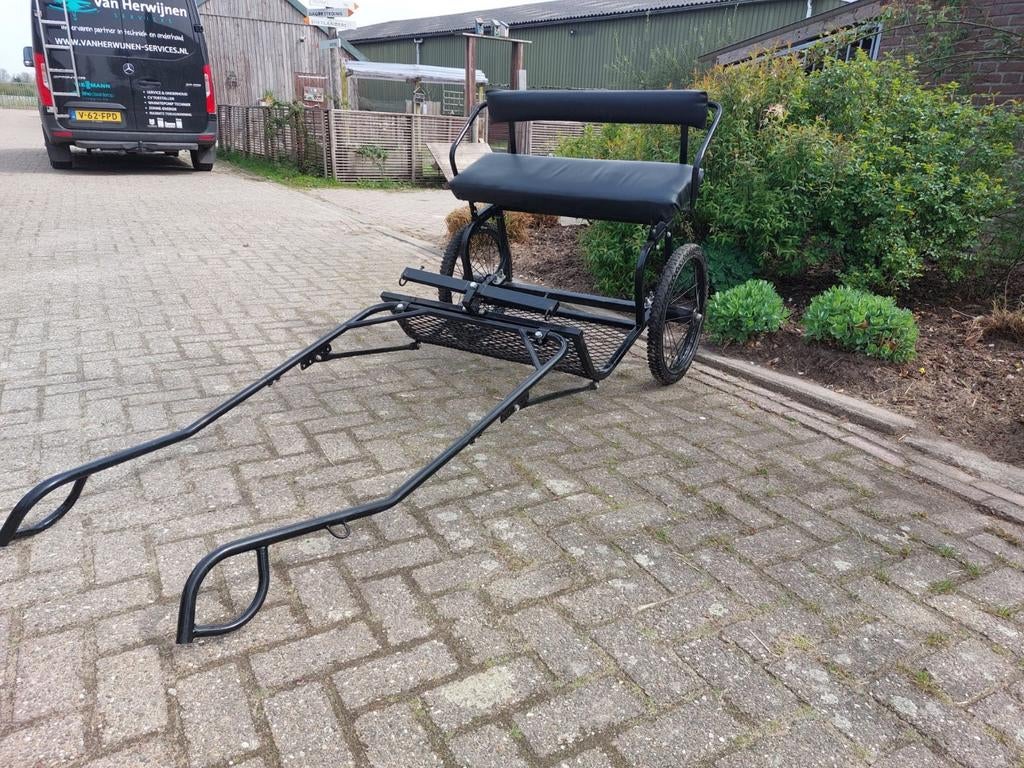 - - - Sulky menkar voor maximaal A-pony - - -, Dieren en Toebehoren, Gebruikt, Sulky, Pony