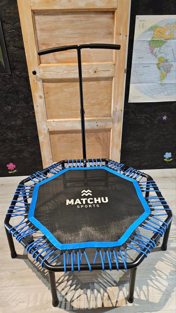 Fitness trampoline, Matchu Sports, Ophalen, Zo goed als nieuw, Benen, Overige typen