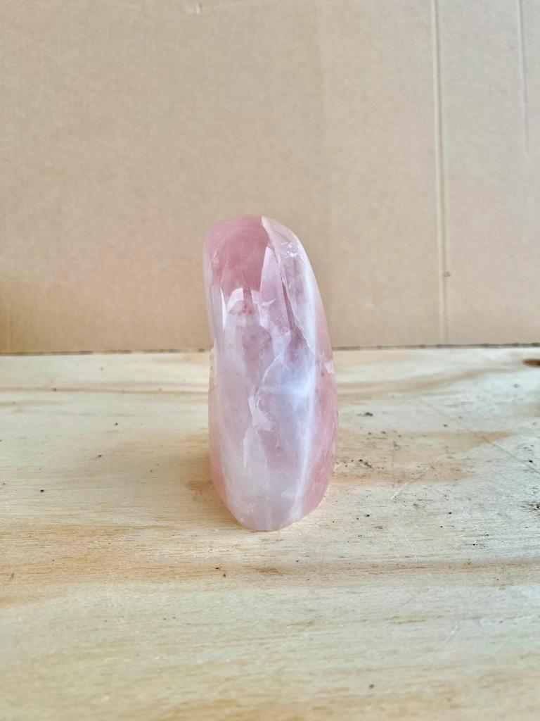 Rose kwarts gepolijst, Verzamelen, Mineralen en Fossielen, Ophalen of Verzenden