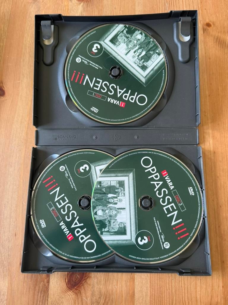Oppassen complete seizoen 3 box dvd origineel 3 disc, Cd's en Dvd's, Dvd's | Tv en Series, Alle leeftijden, Verzenden, Gebruikt
