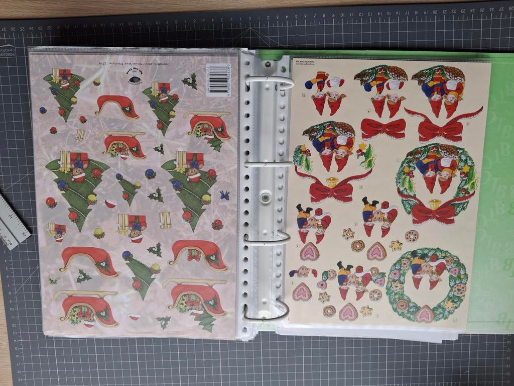 3D knipvellen thema kerst 405 stuks, Ophalen