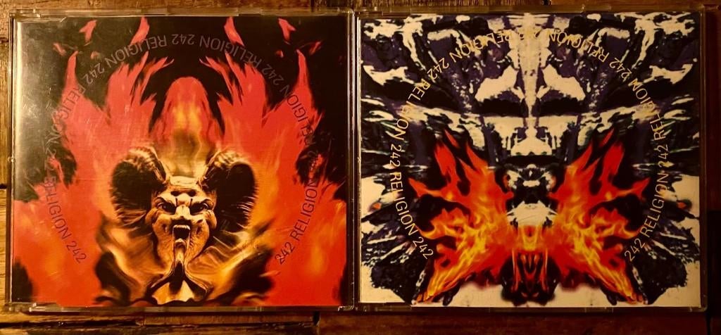 2 x Front 242 – Religion   Industrial, Electro / Hardcore, Ophalen of Verzenden, Zo goed als nieuw, Techno of Trance