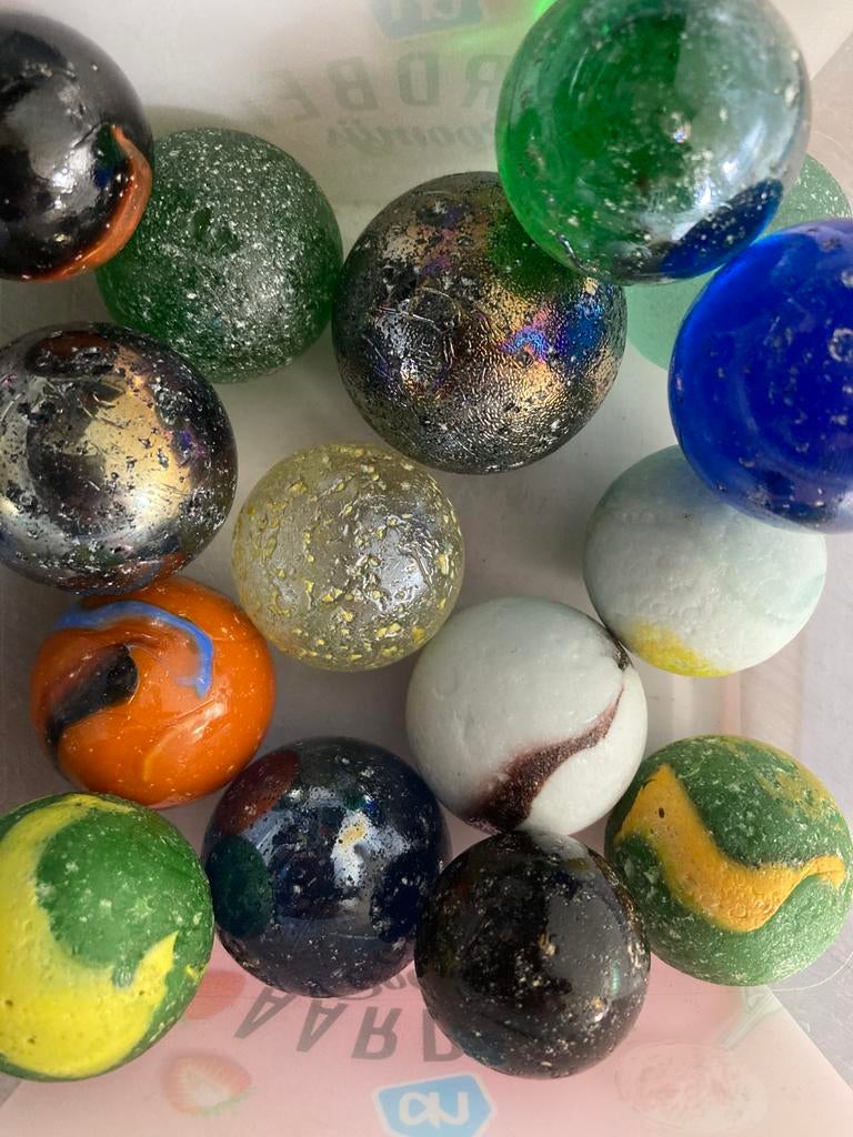 Grote knikkers, Kinderen en Baby's, Speelgoed | Buiten | Los speelgoed, Ophalen of Verzenden, Gebruikt