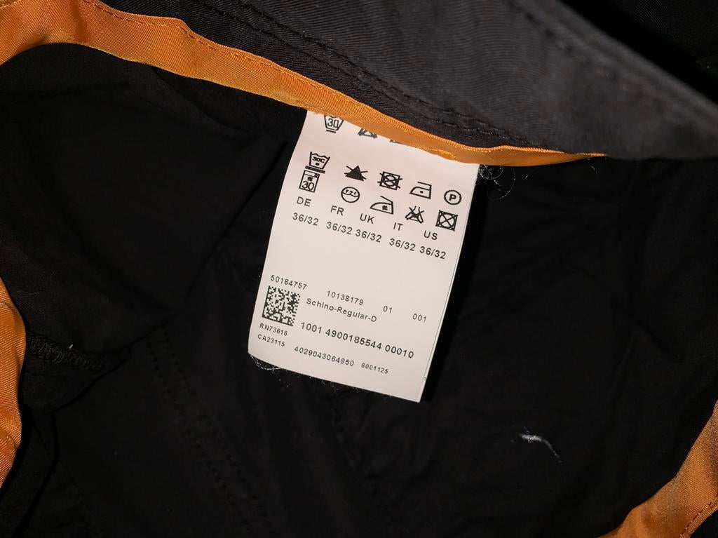 Boss Orange Zwarte Broek Maat 36/32, Kleding | Heren, Spijkerbroeken en Jeans, Ophalen of Verzenden, Zo goed als nieuw, Zwart