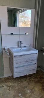 Wastafel + meubel, nieuwstaat, Ophalen, 50 tot 100 cm, Zo goed als nieuw, Minder dan 100 cm