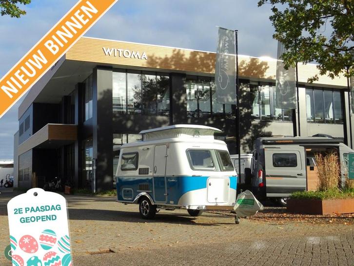 Eriba Touring 320 50 jaar Witoma voordeel!, Caravans en Kamperen, Caravans, Bedrijf, tot en met 2, 750 - 1000 kg, Standaardzit