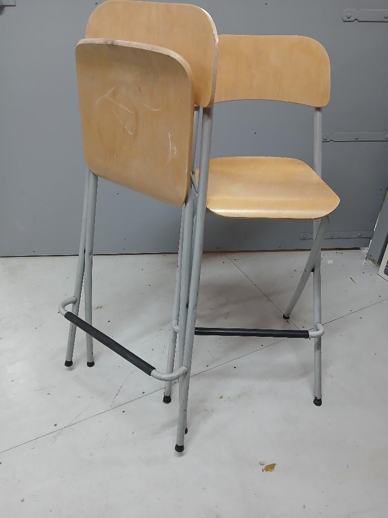 bar krukken, Huis en Inrichting, Barkrukken, Ophalen, Gebruikt, 60 tot 90 cm, 4 krukken