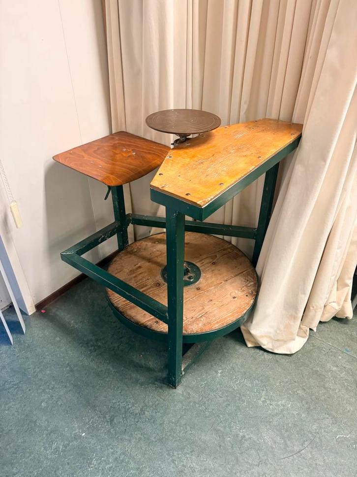 Robuuste Draaischijf / Schopschijf voor Keramiek, Hobby en Vrije tijd, Pottenbakken, Gebruikt, Ophalen