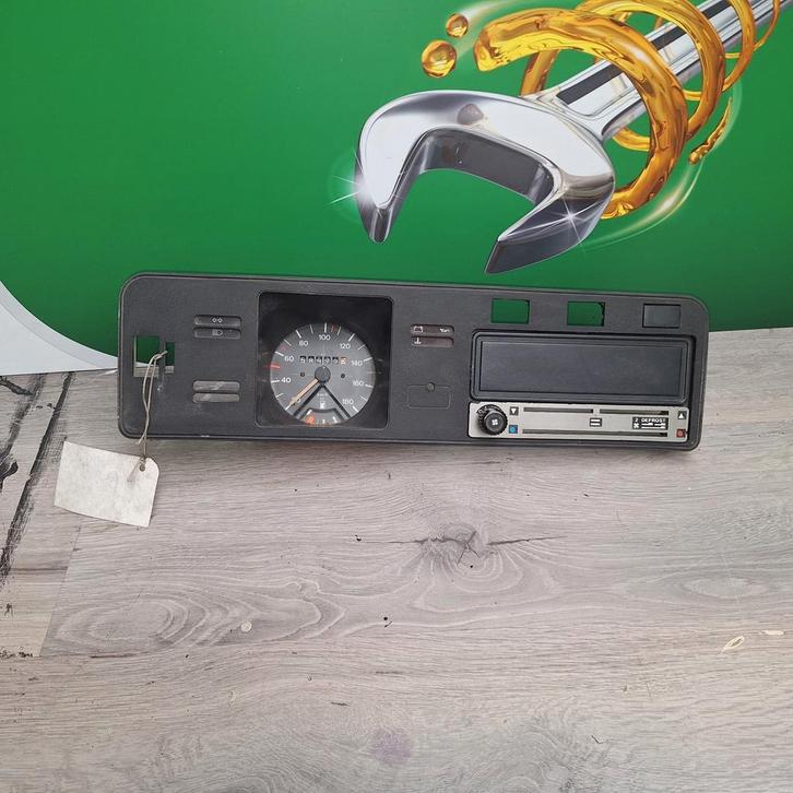Tellerklok incl frame Volkswagen Golf mk1, Auto-onderdelen, Dashboard en Schakelaars, Volkswagen, Ophalen of Verzenden