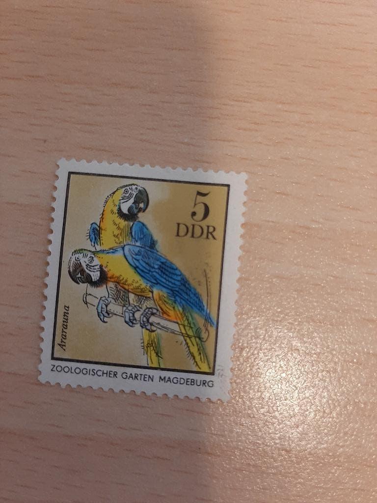 DDR Papegaai, Verzenden, BRD, Postfris