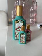 Gucci flora 50 mL met twee minis (gevuld), Verzamelen, Parfumverzamelingen, Ophalen of Verzenden, Zo goed als nieuw, Parfumfles