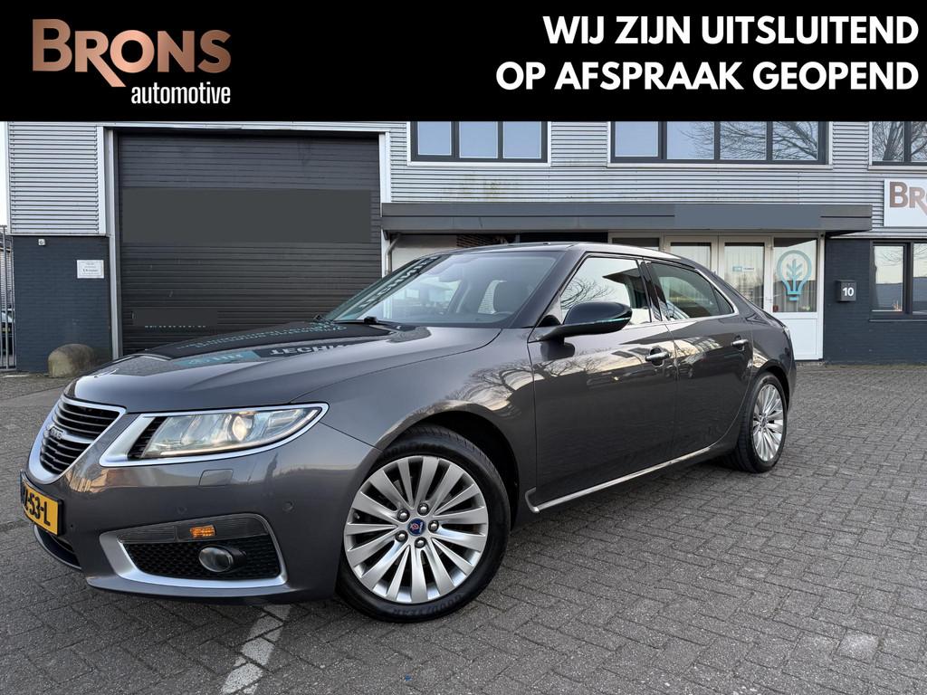 Saab 9-5 2.0T BioPower Aero XWD full options, Auto's, Saab, Automaat, Euro 5, Traction-control, Gebruikt
