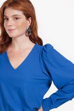 Studio Anneloes Les top royal blue travelstof mt M, Kleding | Dames, Tops, Maat 38/40 (M), Blauw, Ophalen of Verzenden, Zo goed als nieuw