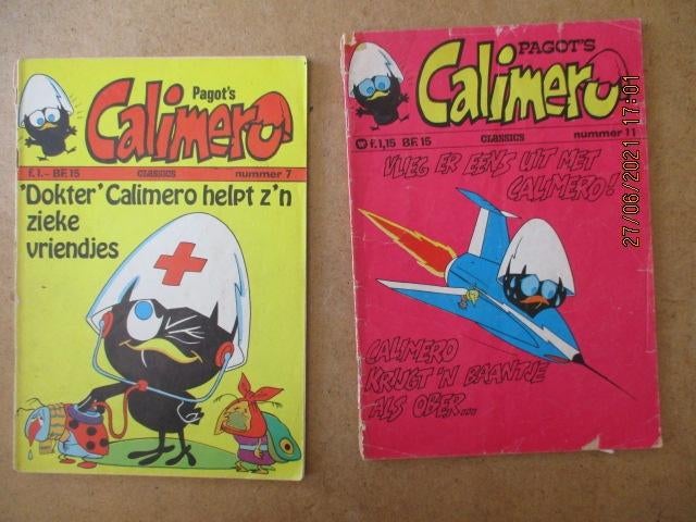adv4630 calimero, Eén comic, Ophalen, Gelezen, Overige gebieden