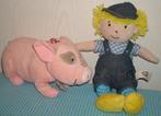 FIEN EN TEUN booer Teun met varken Sebastiaan, Ophalen of Verzenden, Zo goed als nieuw, Overige typen