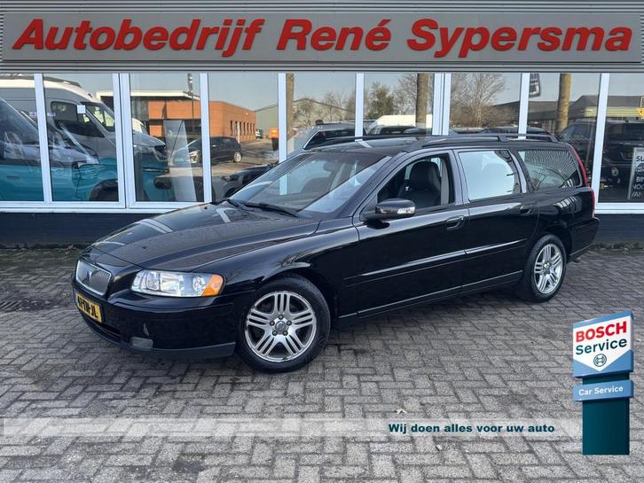 Volvo V70 2.4D Edition | Trekhaak | Cruise | Leer | Airco, Auto's, Volvo, Bedrijf, Te koop, V70, ABS, Airbags, Airconditioning