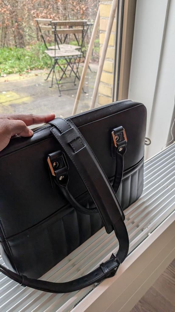 Tefors Leren Laptoptas - Zo goed als nieuw, Ophalen, 15 inch, Zo goed als nieuw, Aktetas