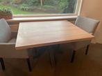 Eetkamertafel, Huis en Inrichting, Tafels | Eettafels, Ophalen, Gebruikt, Vierkant, Landelijk