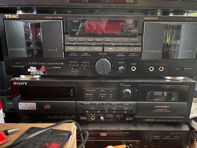 Sony TXD-R11 cd speler/cassettedeck, Ophalen of Verzenden, Gebruikt, Sony
