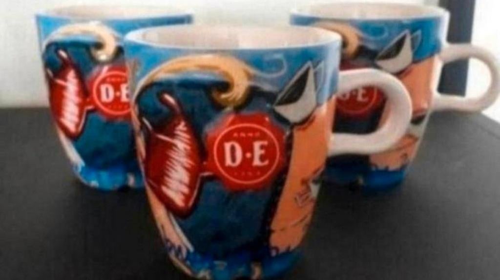 Drie senseo Bekers Selwyn Senatori, Huis en Inrichting, Keuken | Servies, Ophalen of Verzenden, Zo goed als nieuw, Overige stijlen