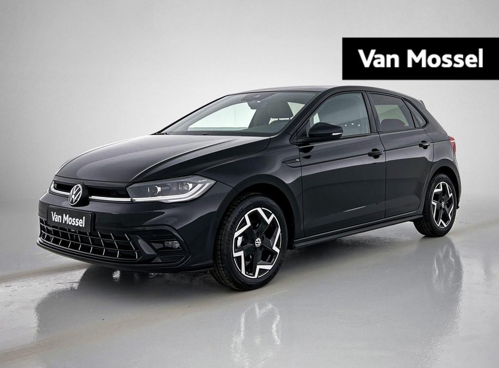 Volkswagen Polo 1.0 TSI R-Line Edition 95 PK| Origineel Nede, 12 maanden, Stof, 1073 kg, Zwart