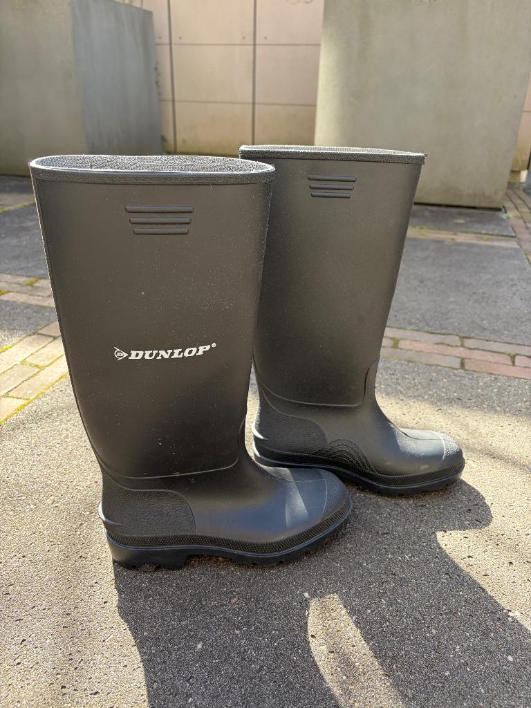 Zwarte regenlaarzen Dunlop maat 36, Ophalen, Jongen of Meisje, Dunlop, Laarzen