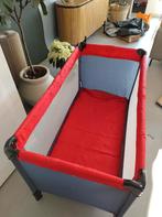 Campingbed met topper, Kinderen en Baby's, Kinderkamer | Bedden, Ophalen, Minder dan 140 cm, Minder dan 70 cm