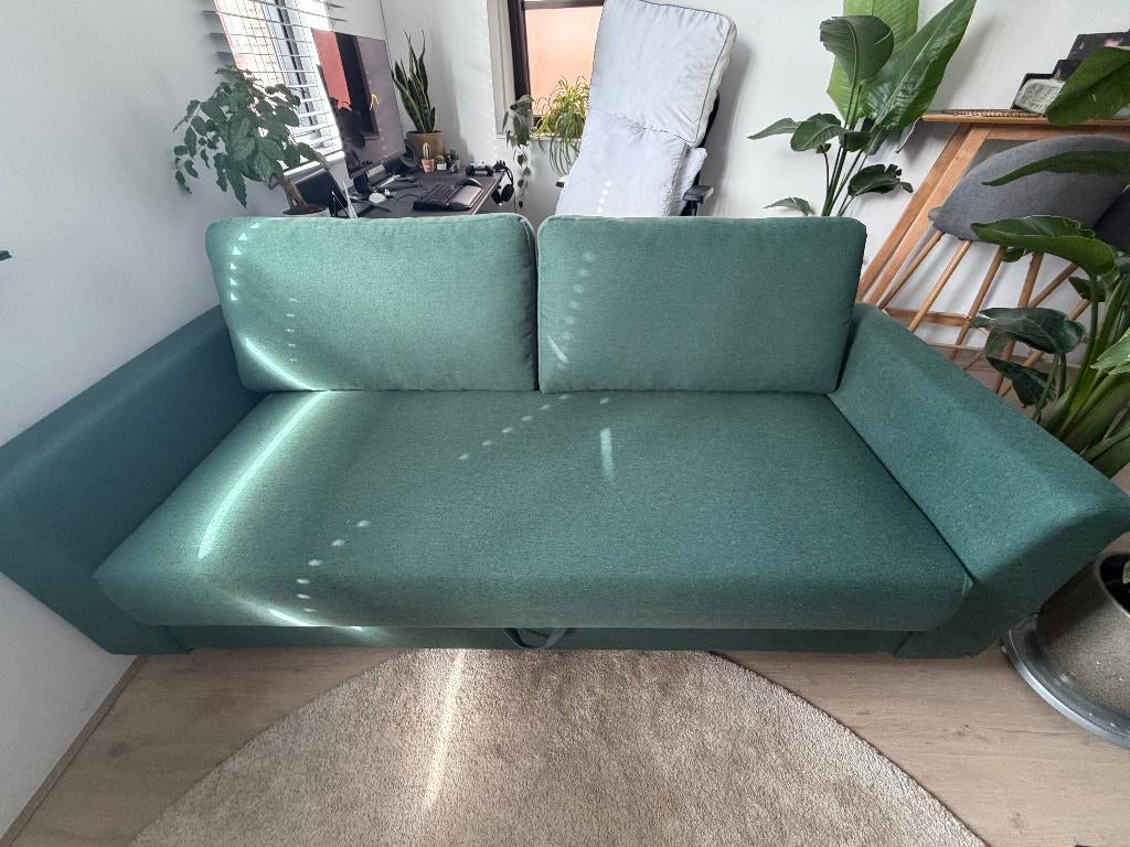 Bruno bedbank slaapbank 160x200, Huis en Inrichting, Slaapkamer | Slaapbanken, Zo goed als nieuw, 160 cm, 200 cm, Tweepersoons