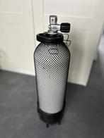 Duikfles 10 liter , 200 bar, als nieuw, maar 3x mee gedoken, Ophalen, Zo goed als nieuw, Duikfles