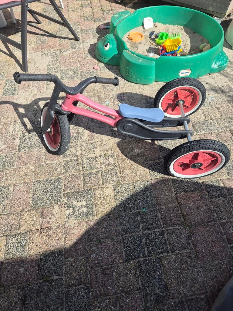 Wishbone bike, Ophalen, Loopfiets