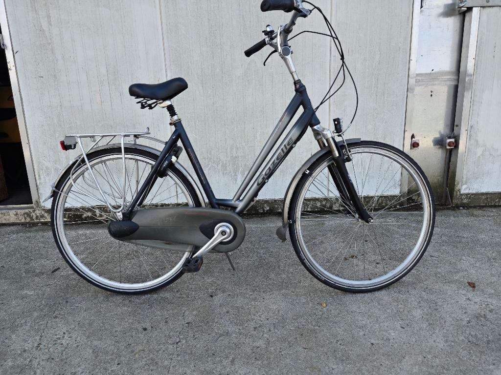 damefiets gazelle  charmonix 8v, Ophalen, Gebruikt, Velgrem, Versnellingen