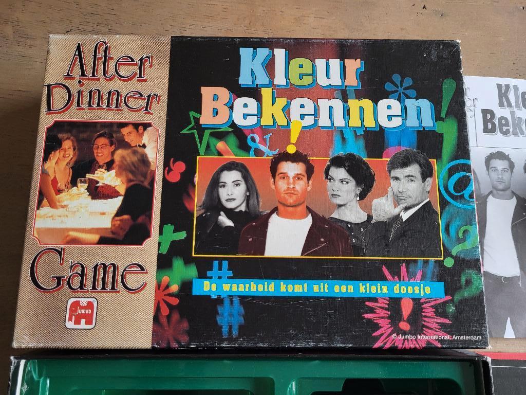 spel Kleur bekennen vintage!, Hobby en Vrije tijd, Gezelschapsspellen | Bordspellen, Vijf spelers of meer, Ophalen of Verzenden