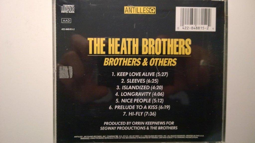 The Heath Brothers - Brothers And Others, Ophalen of Verzenden, Zo goed als nieuw, Poprock