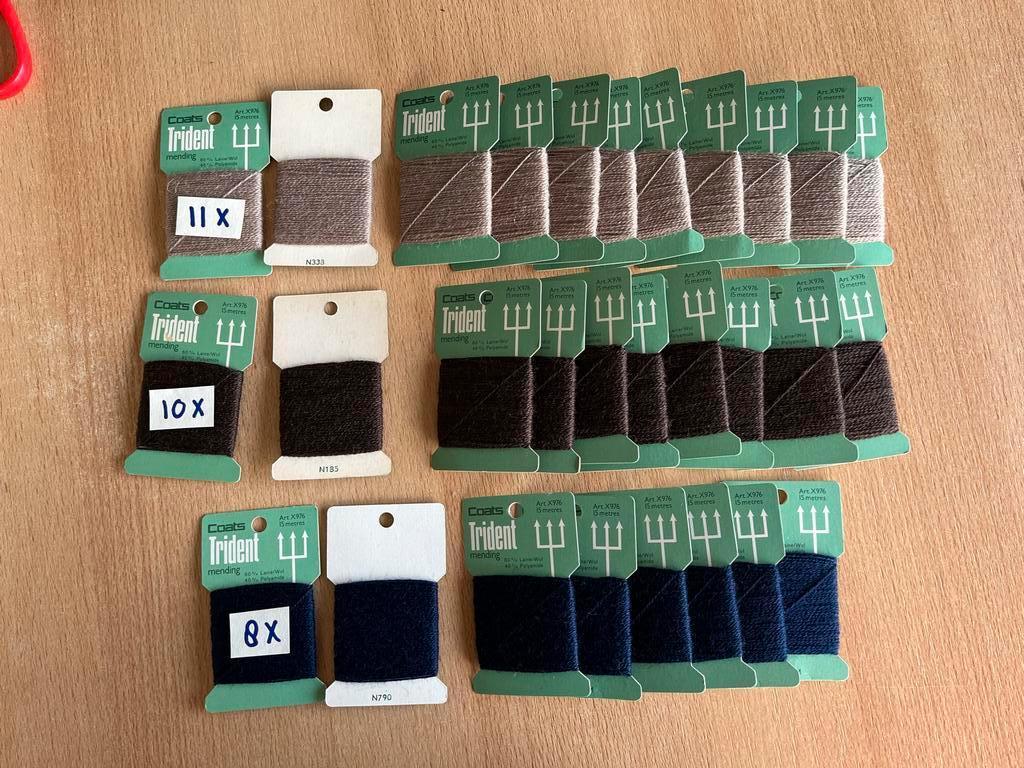 Stopwol van Coats Trident, Hobby en Vrije tijd, Naaien en Fournituren, Ophalen of Verzenden, Gebruikt, Garen of Naald(en)