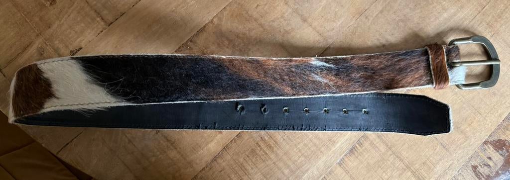 Cowboys Belt * gave riem koe huid Opruiming!, Kleding | Dames, Verzenden, Overige kleuren, 90 tot 100 cm, Echt leder