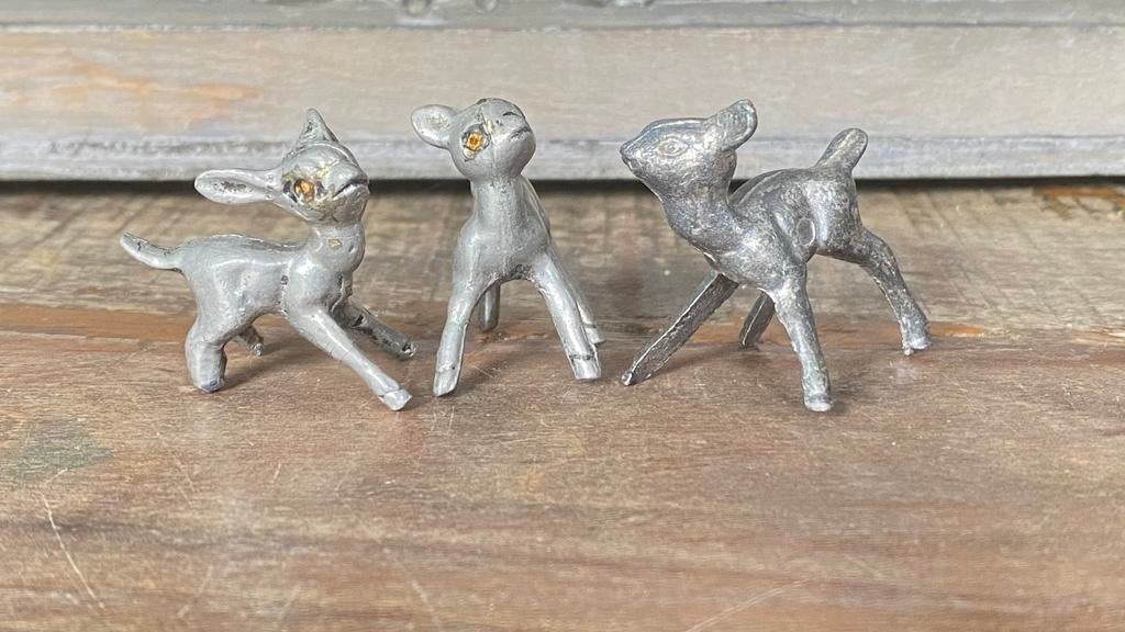 Loden hertjes, Antiek en Kunst, Ophalen of Verzenden